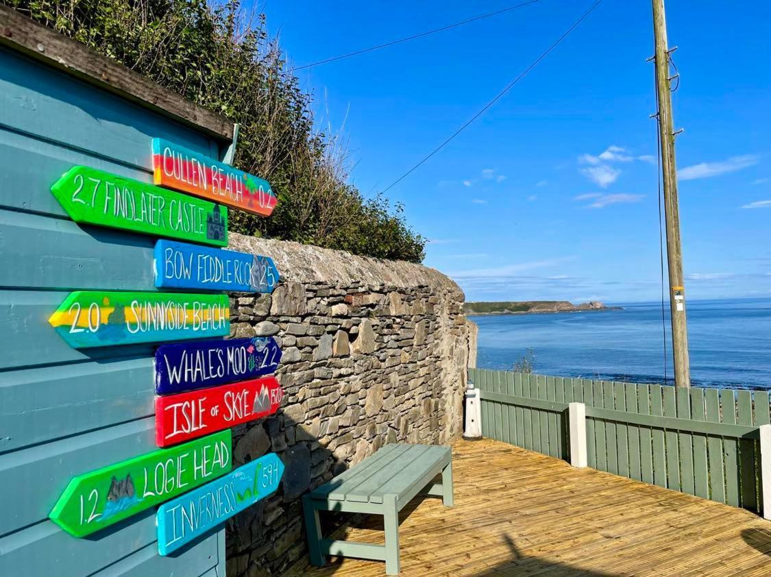 Hill Crest - Cliff Top Cottage With Stunning Views Cullen Exterior foto