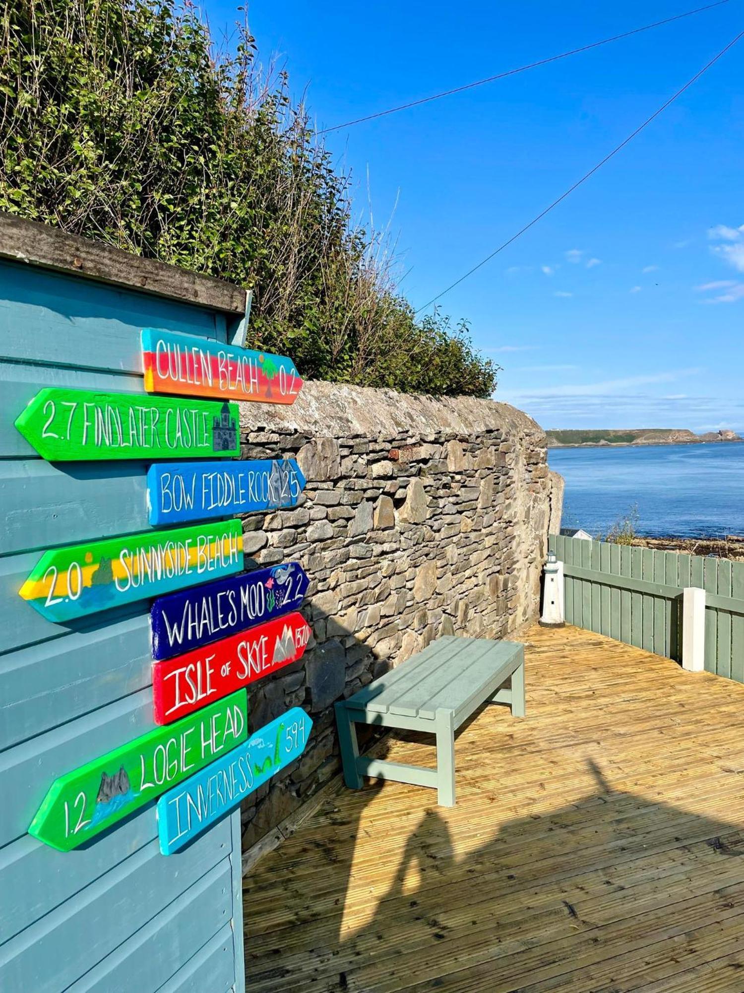 Hill Crest - Cliff Top Cottage With Stunning Views Cullen Exterior foto